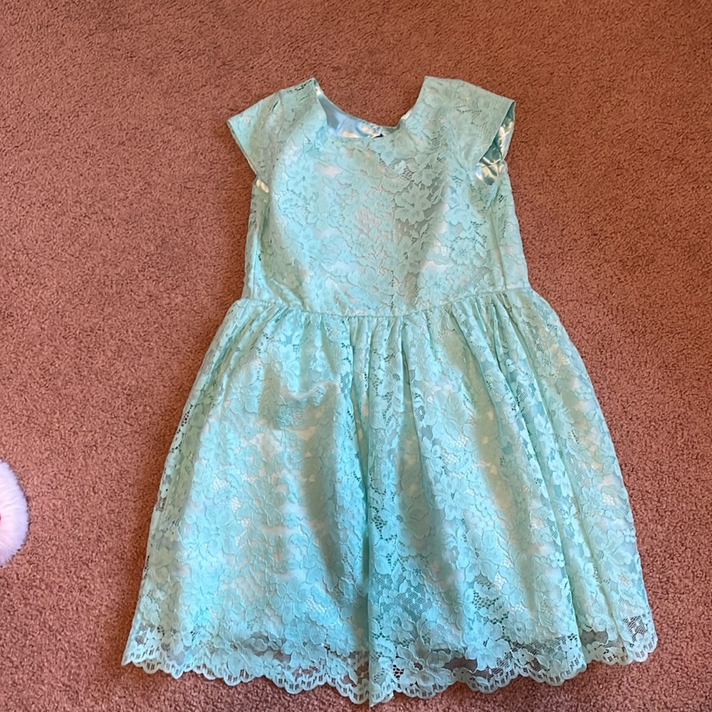 Children’s place size 10 teal Easter dress